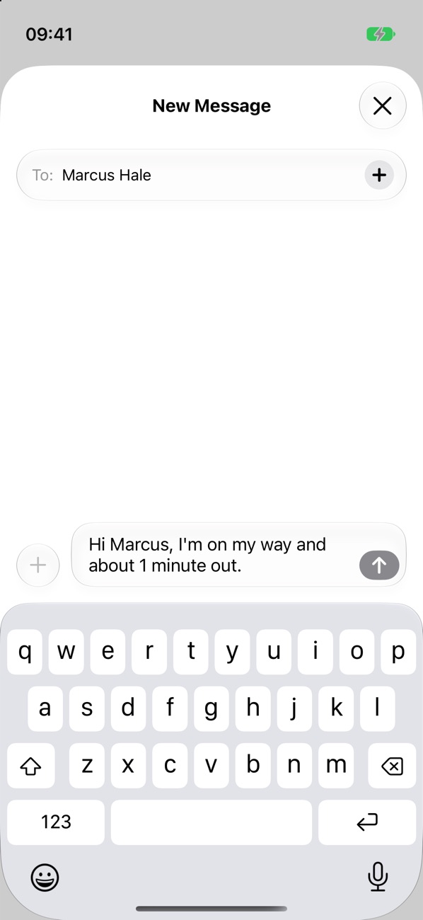 Messages compose
